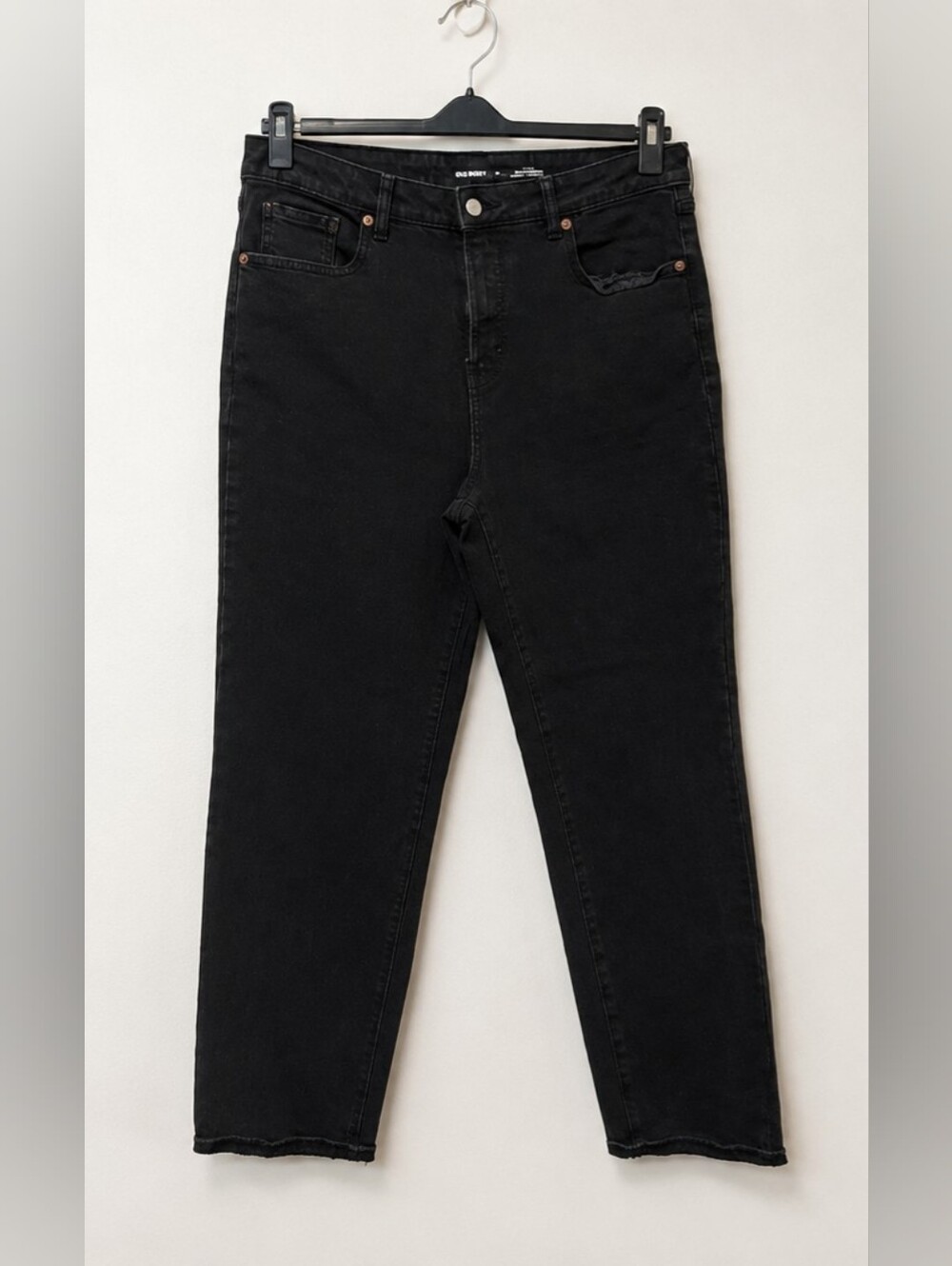 Old Navy OG Loose High-Rise Jeans – Black, Size 16
